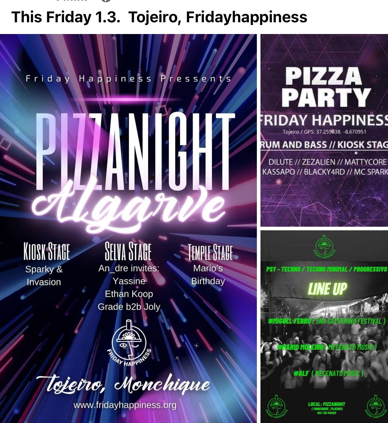 March 8, 2024 - Pizza Night Algarve (Fridayhappiness Associação)